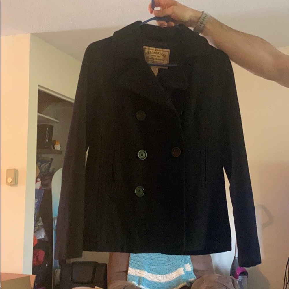 Women’s Aeropostale wool pea coat